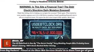 The George Dispatch 169_ QFS Fraud Exposed, Fear-Factor DebtClock, SC Runoffs,